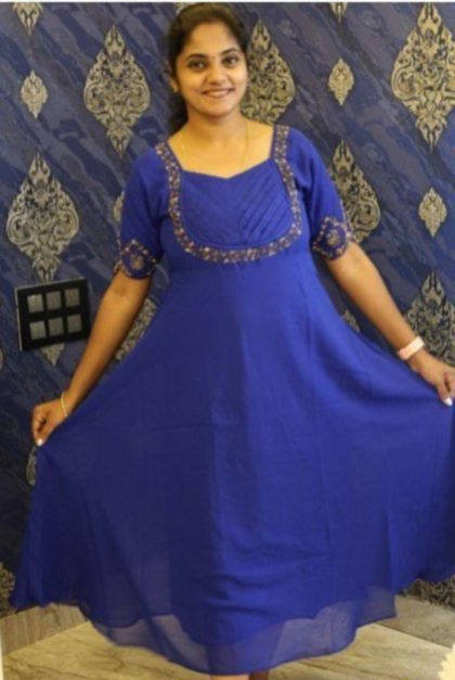 Party Wear kurti Red