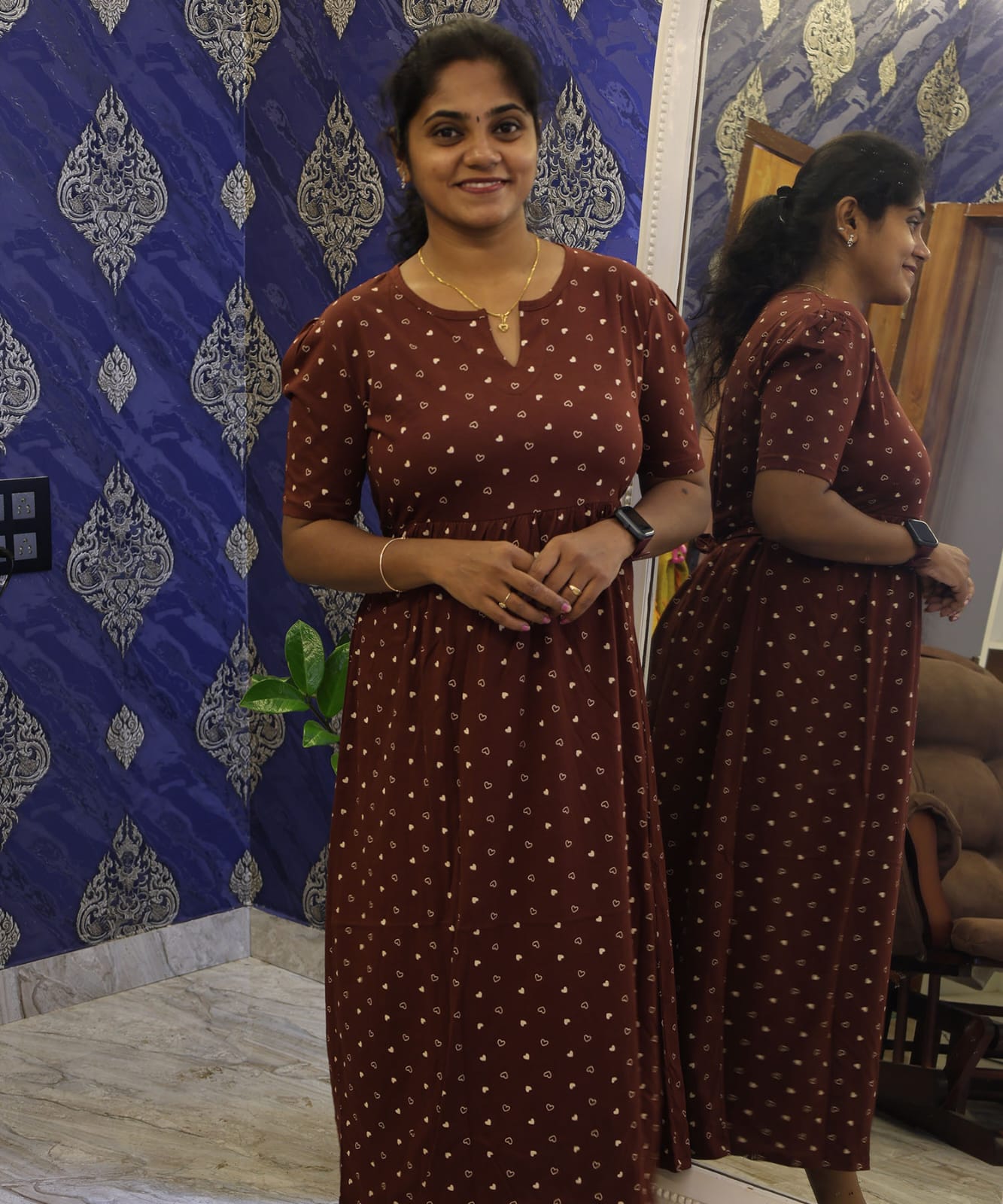 Loungewear Brown Heart - Image 4