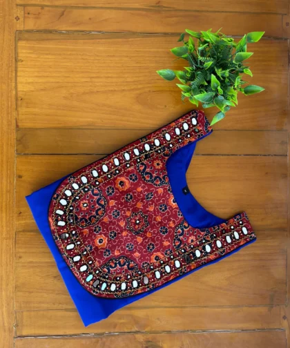 Mirror-kurti-blue