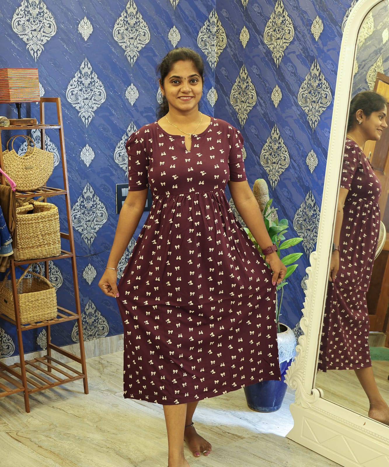 Lounge wear Wine - Image 4