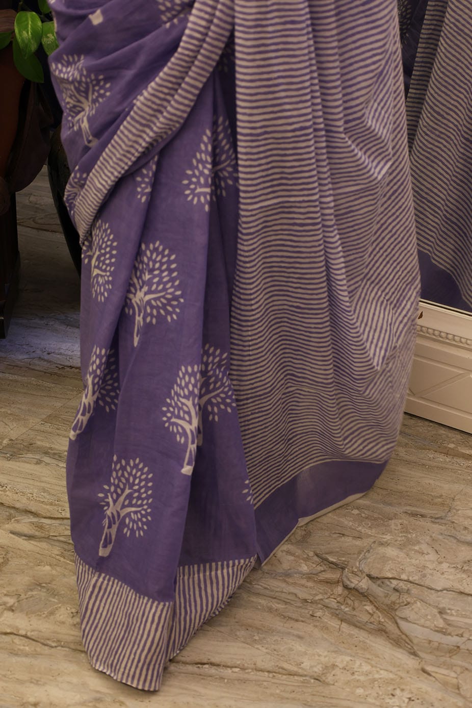 Sarees Purple - Image 2