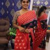 red-with-black-sarees
