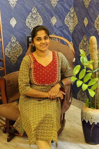 Tissue Dual kurti  Green with Maroon