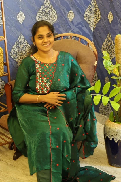 Velvet Organsa Green